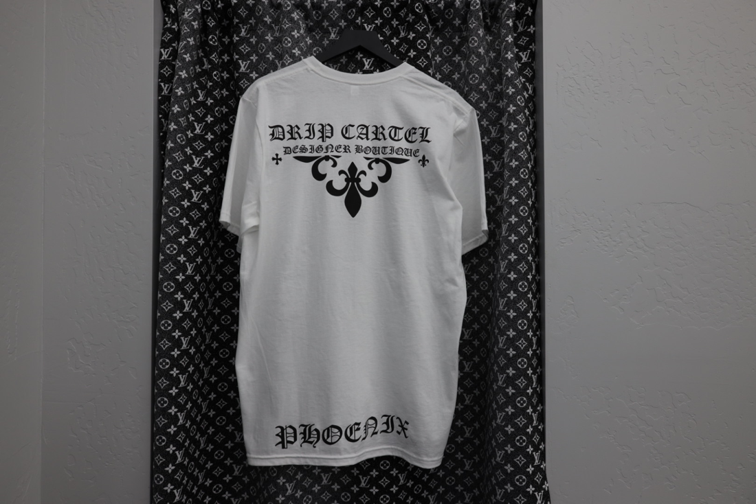 Drip Cartel Phoenix TShirt White Drip Cartel